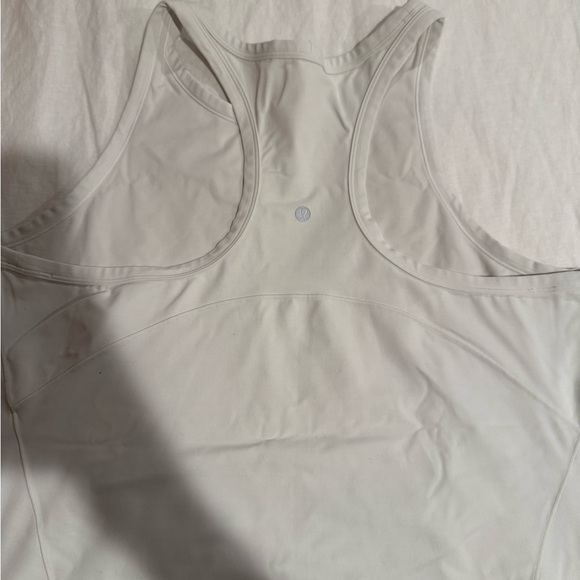 Lululemon Athletica White Sleeveless Tank Top - Picture 2 of 2
